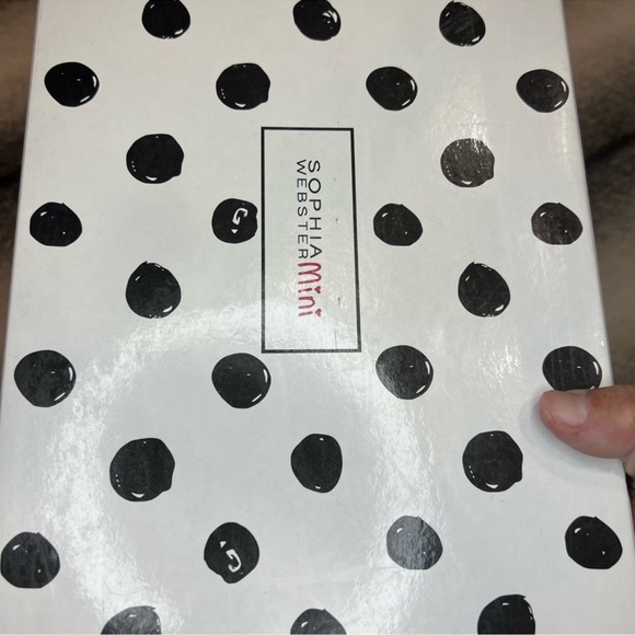 Sophia Webster Evangeline Butterfly Leather Flats Toddler Kids - Picture 10 of 10